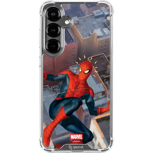 Marvel Spiderman Spidey Sense Galaxy S26 Plus Clear Case