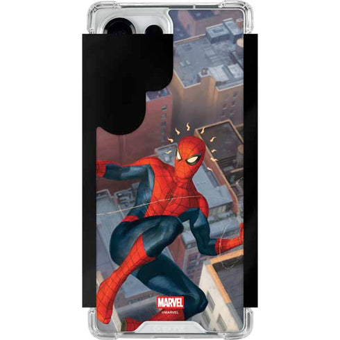 Marvel Spiderman Spidey Sense Galaxy S26 Ultra Clear Case