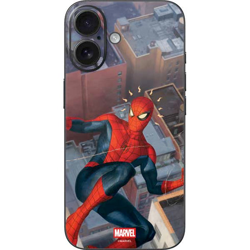 Marvel Spiderman Spidey Sense iPhone 16 Skin