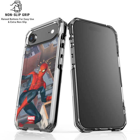 Marvel Spiderman Spidey Sense iPhone 17 Air Clear Case