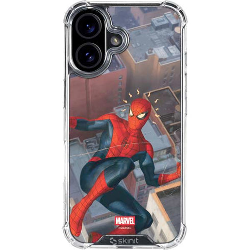 Marvel Spiderman Spidey Sense iPhone 17 Clear Case