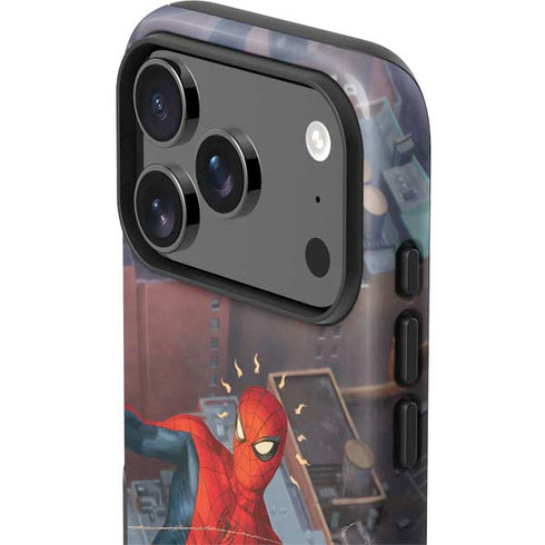 Marvel Spiderman Spidey Sense iPhone 17 Pro Impact Case