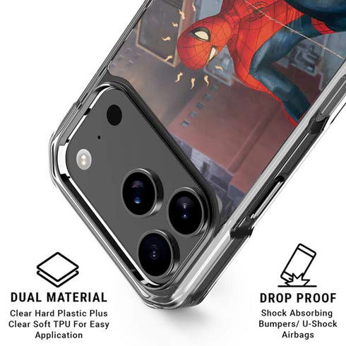 Marvel Spiderman Spidey Sense iPhone 17 Pro MagSafe Case