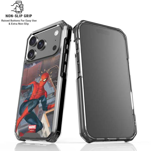 Marvel Spiderman Spidey Sense iPhone 17 Pro Max Clear Case