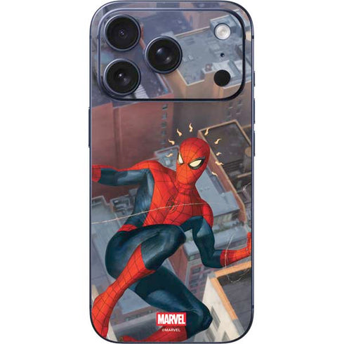 Marvel Spiderman Spidey Sense iPhone 17 Pro Max Skin