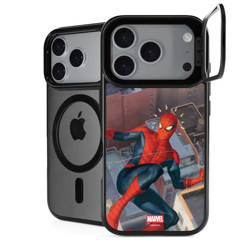 Marvel Spiderman Spidey Sense iPhone 18 Pro Kickstand Case