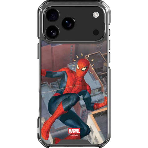 Marvel Spiderman Spidey Sense iPhone 18 Pro Max Clear Case