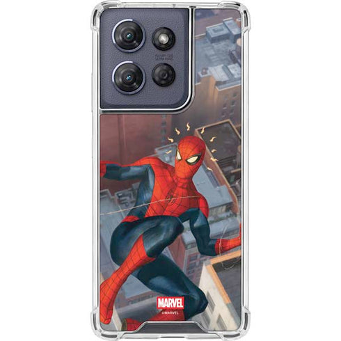 Marvel Spiderman Spidey Sense Moto G 5G (2025) Clear Case