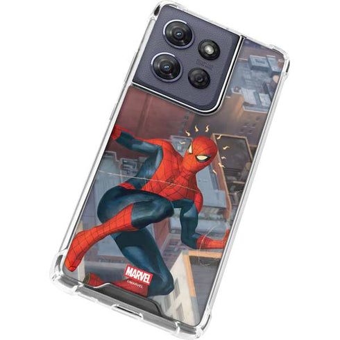 Marvel Spiderman Spidey Sense Moto G 5G (2025) Clear Case