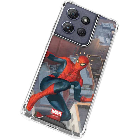 Marvel Spiderman Spidey Sense Moto G Play 5G (2025) Clear Case