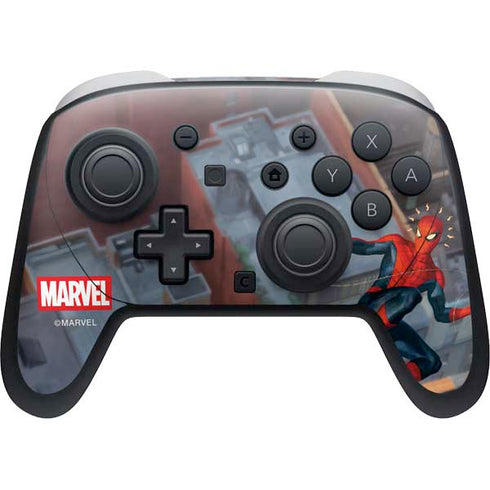 Marvel Spiderman Spidey Sense Nintendo Switch 2 (2025) Pro Controller Skin