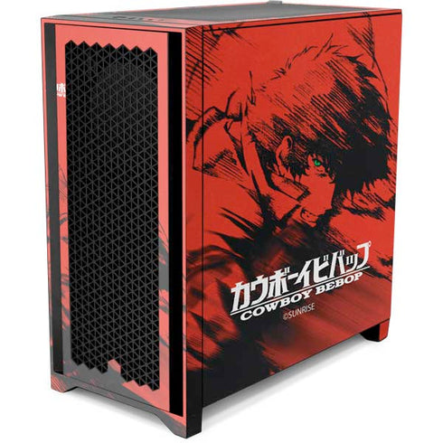 Cowboy Bebop Spike Poster Corsair 4000D Tempered Glass Mid-Tower ATX Case Skin