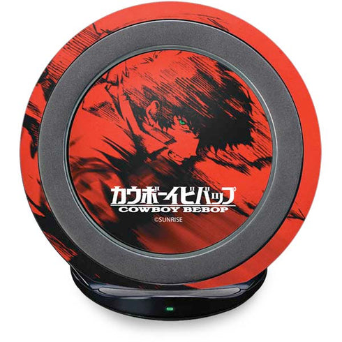 Cowboy Bebop Spike Poster Fast Charge Wireless Charging Stand Skin