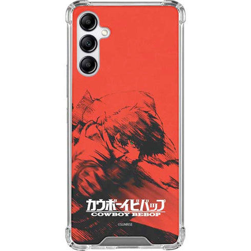 Cowboy Bebop Spike Poster Galaxy A15 5G Clear Case