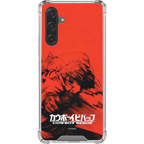 Cowboy Bebop Spike Poster Galaxy A17 Clear Case