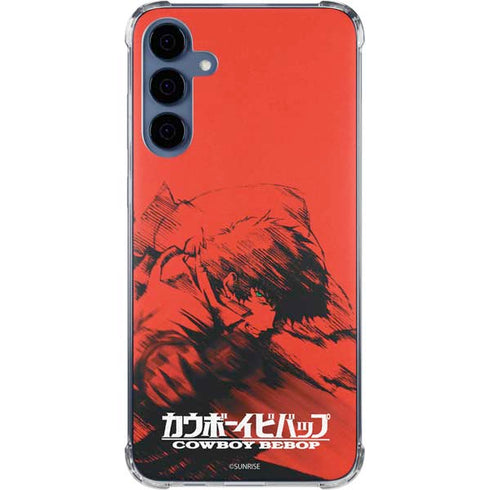 Cowboy Bebop Spike Poster Galaxy A55 5G Clear Case