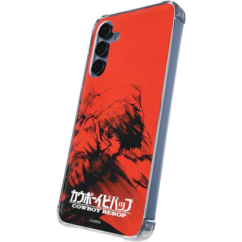 Cowboy Bebop Spike Poster Galaxy A55 5G Clear Case