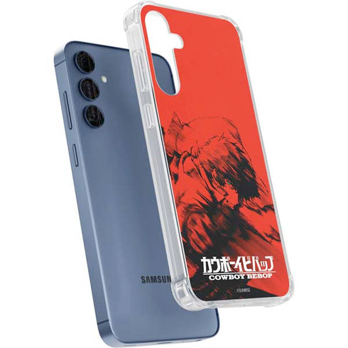Cowboy Bebop Spike Poster Galaxy A55 5G Clear Case