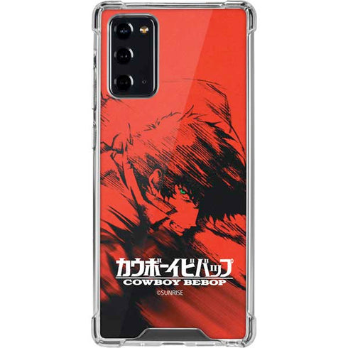 Cowboy Bebop Spike Poster Galaxy Note20 5G Clear Case