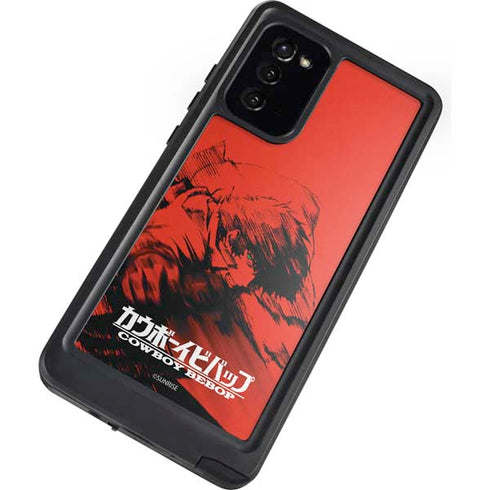 Cowboy Bebop Spike Poster Galaxy Note20 5G Waterproof Case