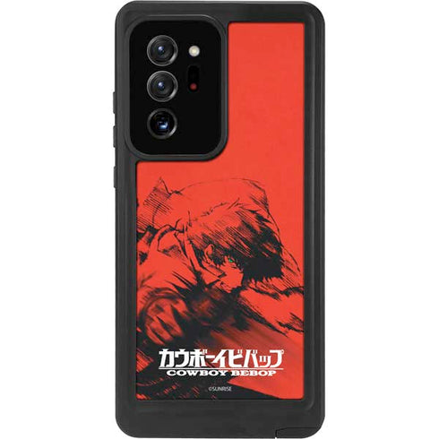 Cowboy Bebop Spike Poster Galaxy Note20 Ultra 5G Waterproof Case