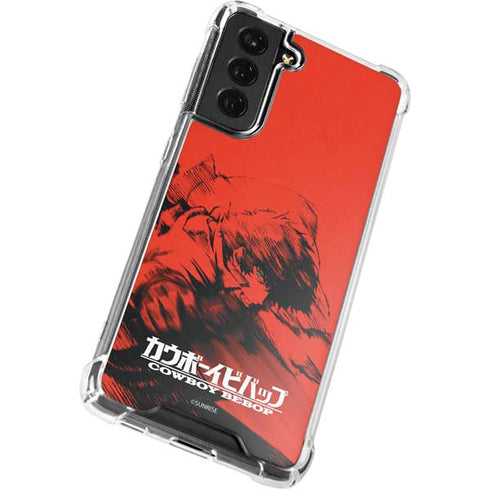 Cowboy Bebop Spike Poster Galaxy S21 FE Clear Case