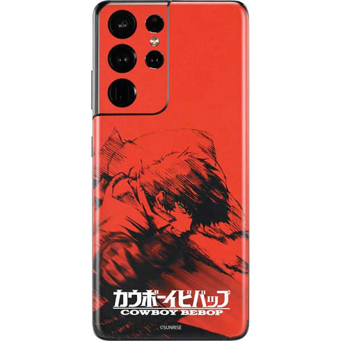 Cowboy Bebop Spike Poster Galaxy S21 Ultra 5G Skin
