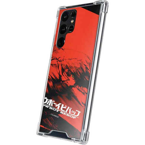 Cowboy Bebop Spike Poster Galaxy S22 Ultra Clear Case