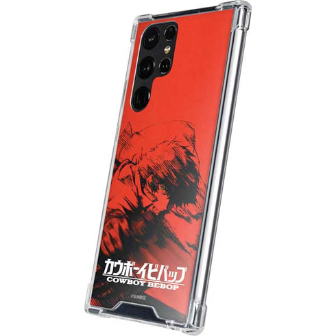 Cowboy Bebop Spike Poster Galaxy S23 Ultra Clear Case
