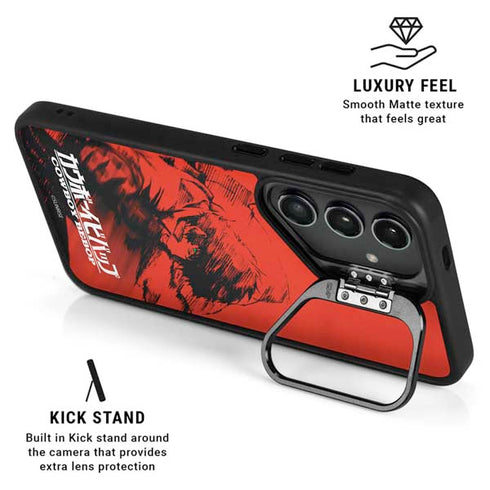 Cowboy Bebop Spike Poster Galaxy S25 Kickstand Case