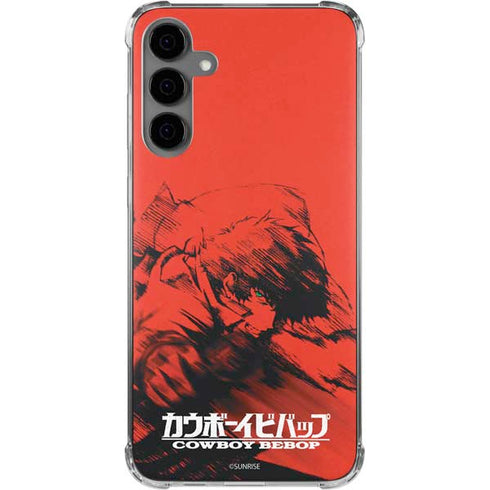 Cowboy Bebop Spike Poster Galaxy S24 Plus Clear Case