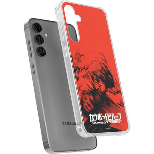 Cowboy Bebop Spike Poster Galaxy S24 Plus Clear Case