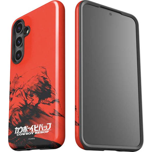Cowboy Bebop Spike Poster Galaxy S24 Plus Impact Case