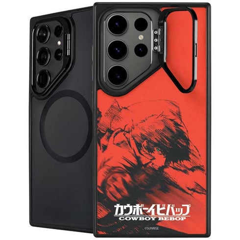 Cowboy Bebop Spike Poster Galaxy S25 Ultra Kickstand Case