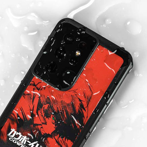 Cowboy Bebop Spike Poster Galaxy S24 Ultra Waterproof Case