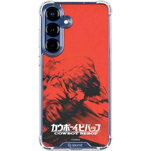 Cowboy Bebop Spike Poster Galaxy S25 Plus Clear Case