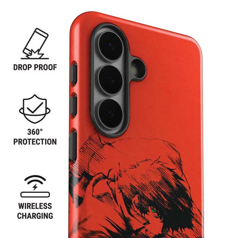 Cowboy Bebop Spike Poster Galaxy S26 Plus Impact Case