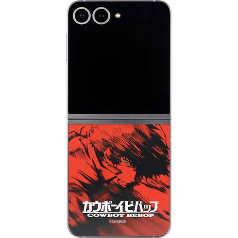 Cowboy Bebop Spike Poster Galaxy Z Flip6 Skin