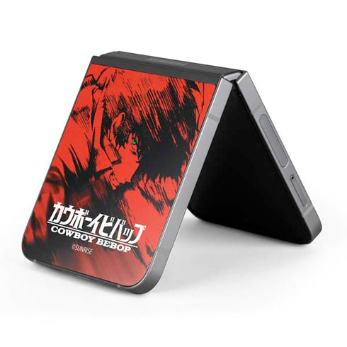 Cowboy Bebop Spike Poster Galaxy Z Flip6 Skin