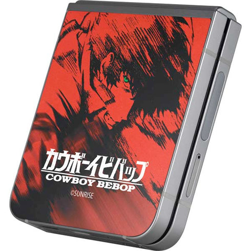 Cowboy Bebop Spike Poster Galaxy Z Flip6 Skin