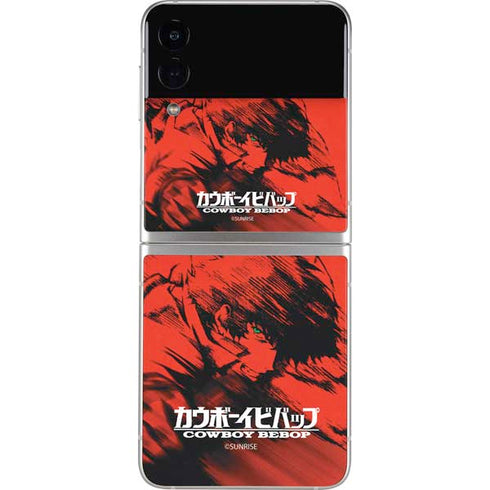 Cowboy Bebop Spike Poster Galaxy Z Flip3 5G Skin