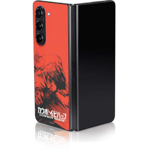 Cowboy Bebop Spike Poster Galaxy Z Fold5 5G Skin