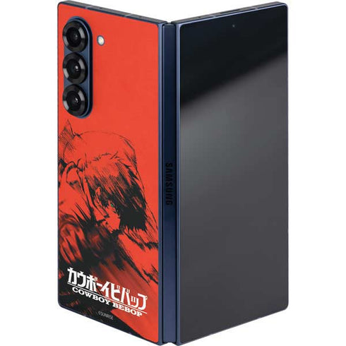 Cowboy Bebop Spike Poster Galaxy Z Fold6 Skin
