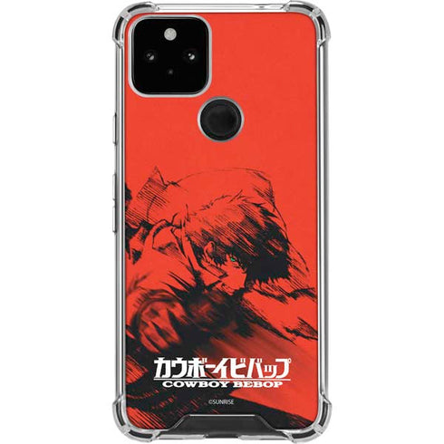 Cowboy Bebop Spike Poster Google Pixel 5 Clear Case