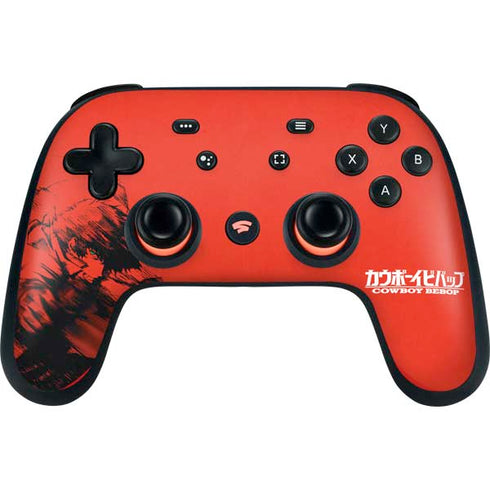 Cowboy Bebop Spike Poster Google Stadia Controller Skin