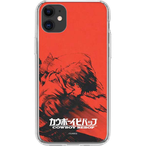 Cowboy Bebop Spike Poster iPhone 11 Clear Case