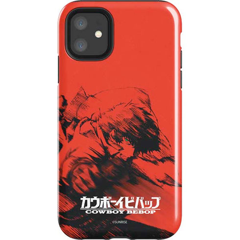 Cowboy Bebop Spike Poster iPhone 11 Impact Case