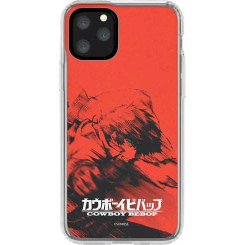 Cowboy Bebop Spike Poster iPhone 11 Pro Clear Case