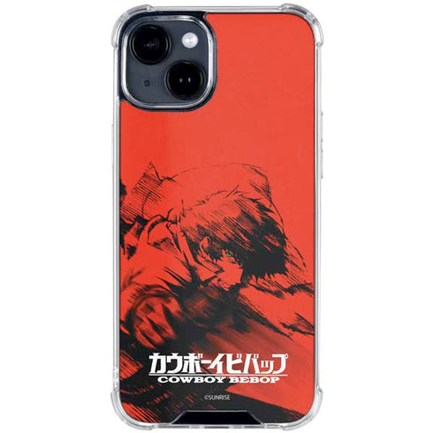 Cowboy Bebop Spike Poster iPhone 14 Plus Clear Case