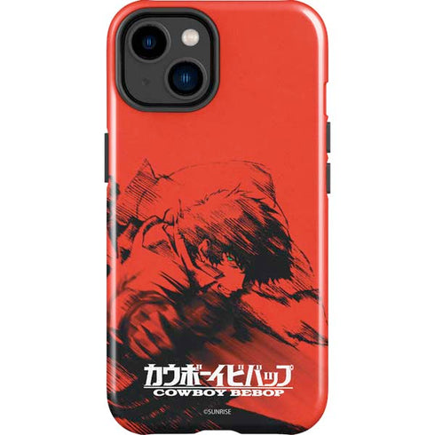 Cowboy Bebop Spike Poster iPhone 14 Plus Impact Case